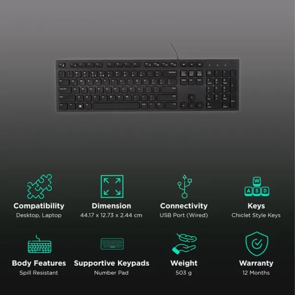 Dell Multimedia Keyboard-KB216