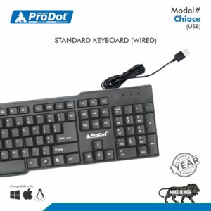 Prodot Keyboard Top View